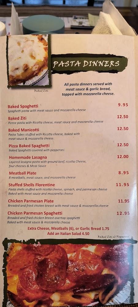 Viny's Italian Restaurant Menu image 2