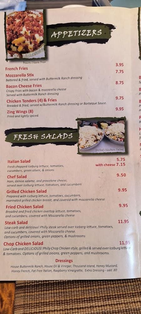 Viny's Italian Restaurant Menu image 3