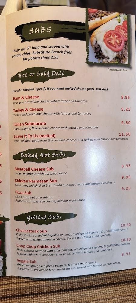 Viny's Italian Restaurant Menu image 4
